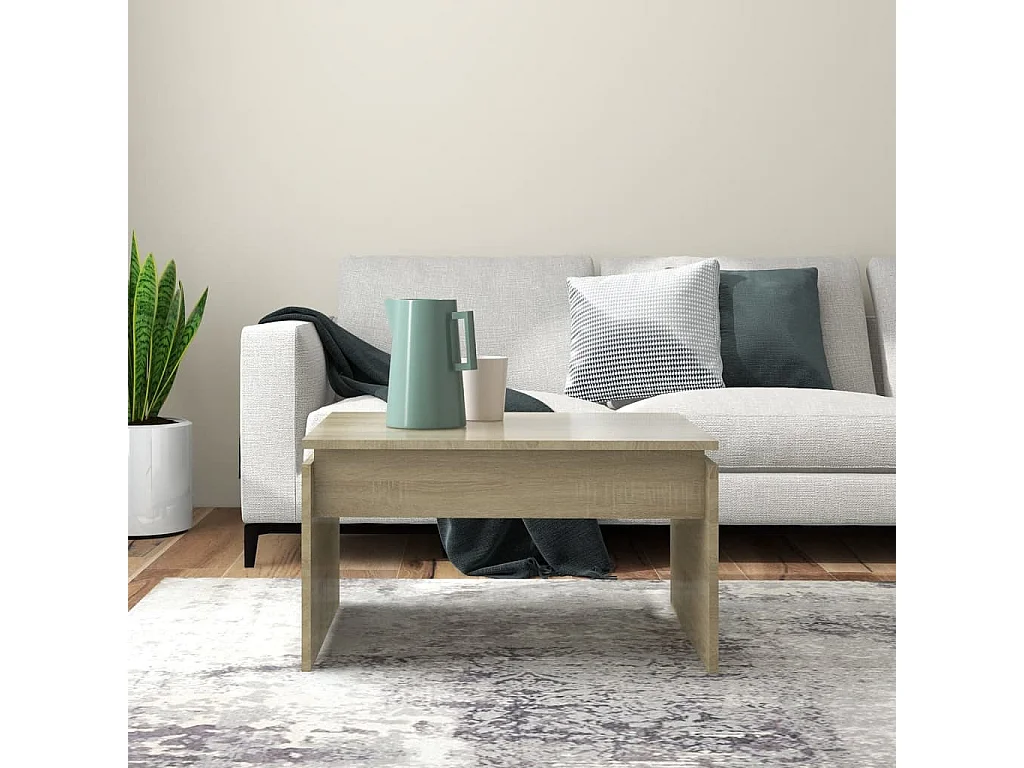 Table basse Chêne sonoma 68x50x38