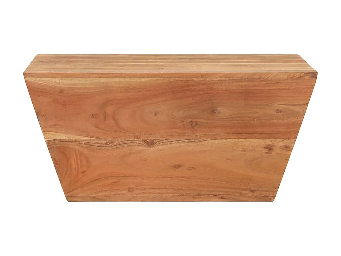 Table basse en forme de V 66x66x30 Bois d'acacia massif