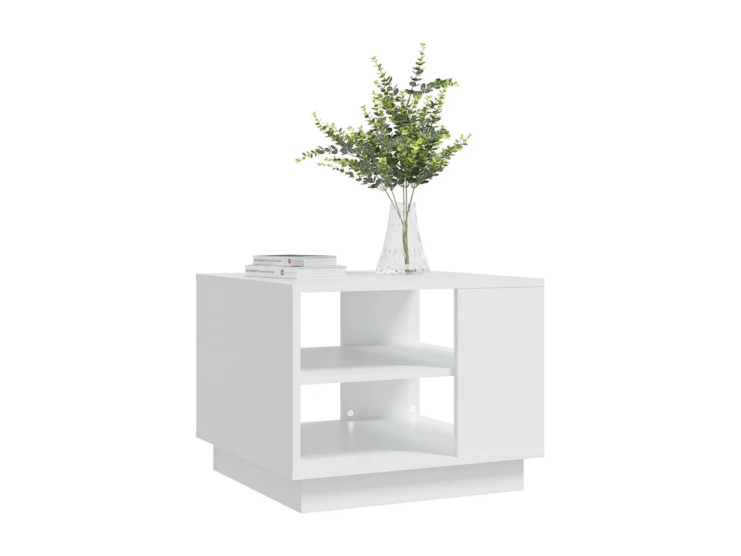 Table basse Blanc 55x55x43