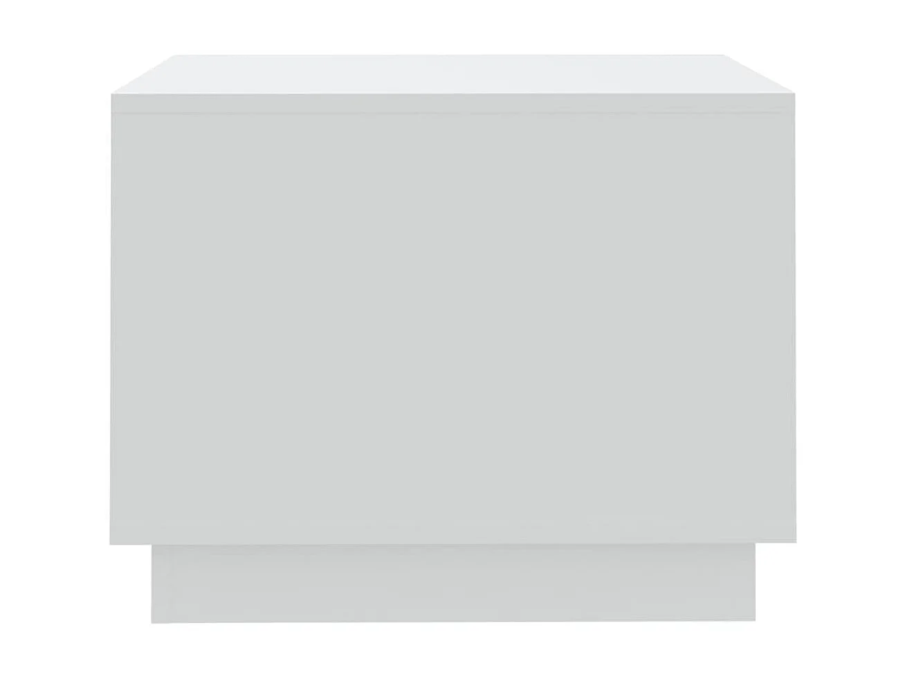 Table basse Blanc 55x55x43