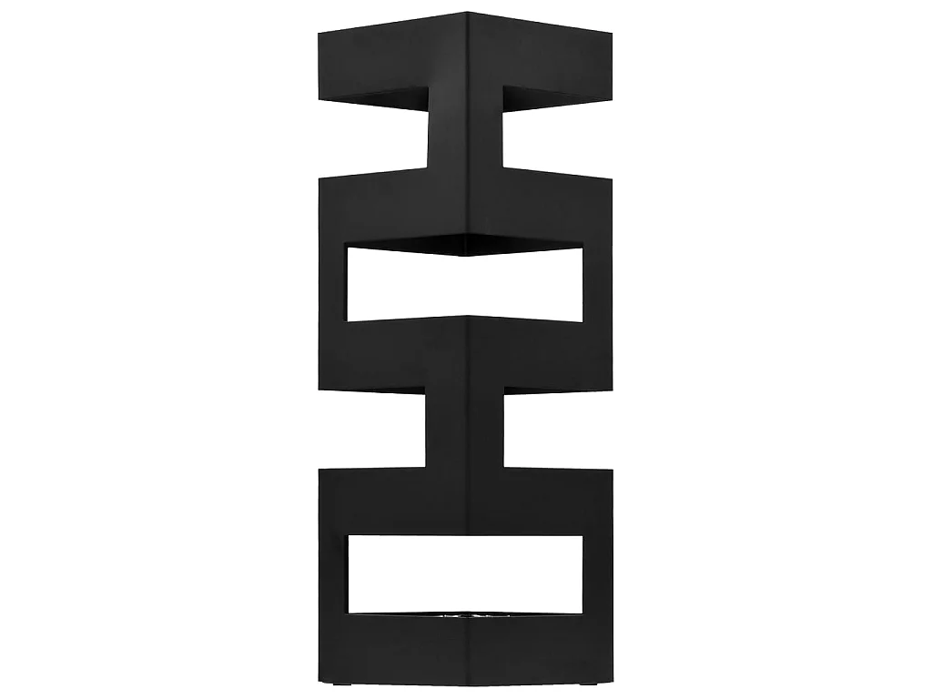 Porte-parapluie Tetris Acier Noir