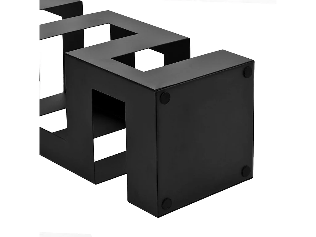 Porte-parapluie Tetris Acier Noir