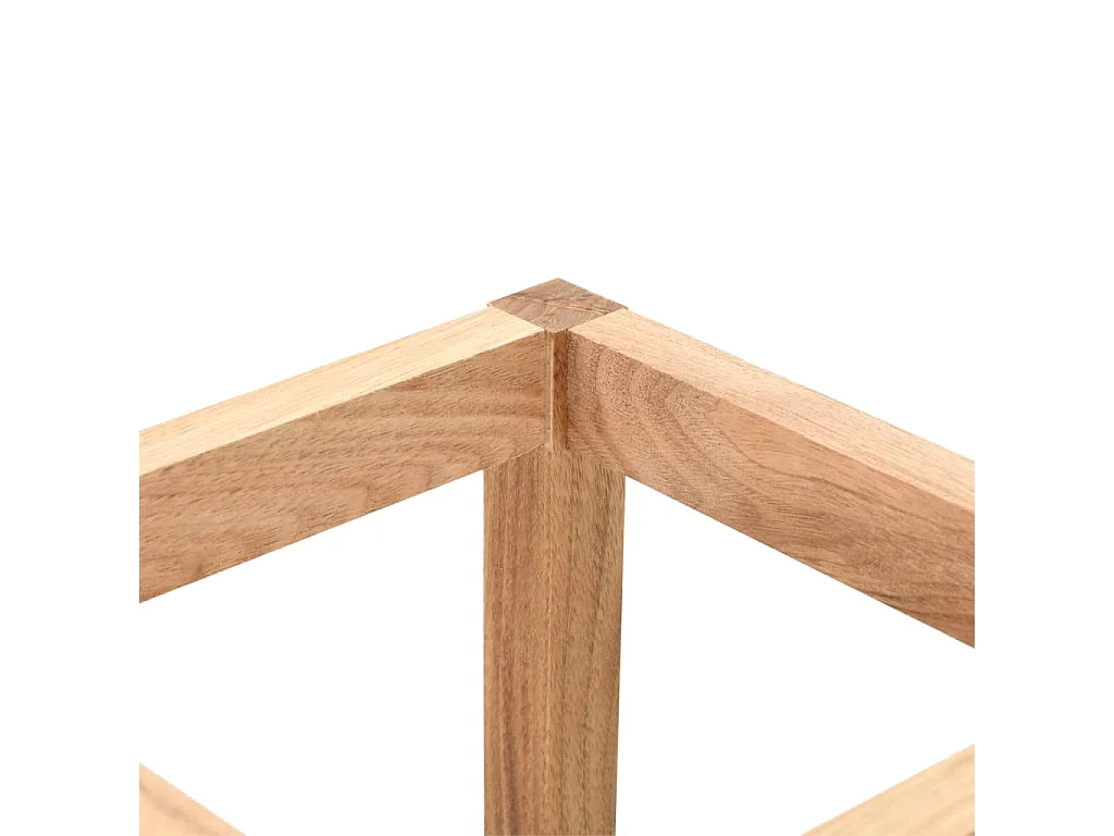 Porte-parapluie 18 x 18x50 Bois de noyer massif