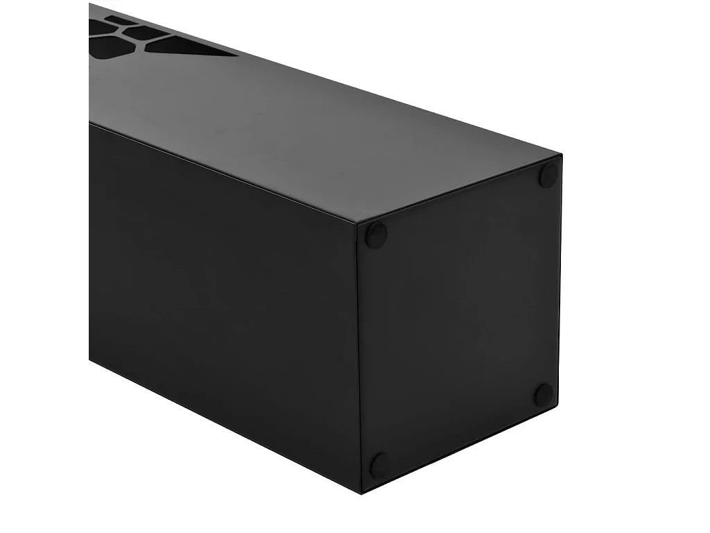 Porte-parapluie Pierres Acier Noir