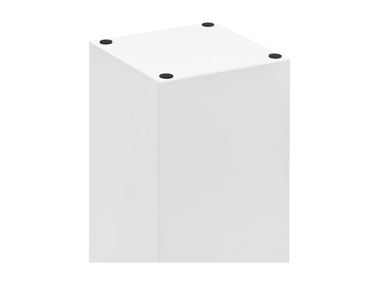 Leyla Porte-parapluie Pour L’entrée, Chambre Ou Hall, Porte Parapluie Moderne, 53 X 20 X 20 Cm Metal Blanc