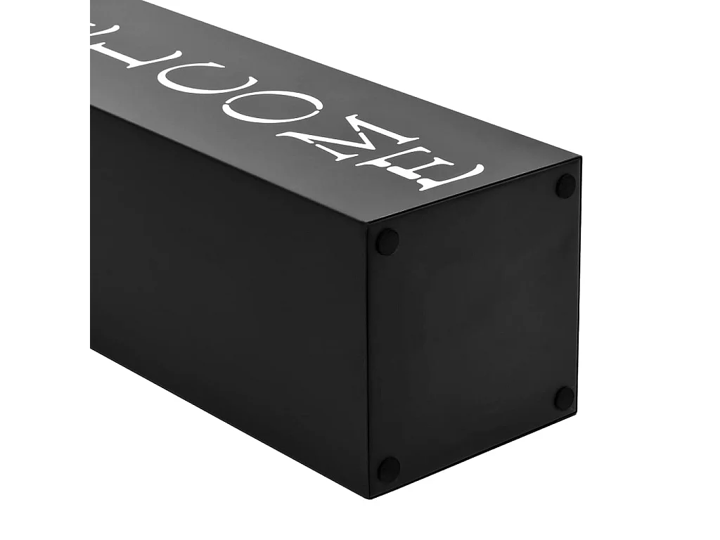 Porte-parapluie Welcome Acier Noir