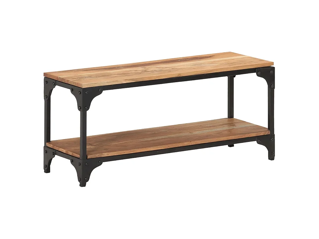 Table basse 90x30x40 Bois solide d'acacia