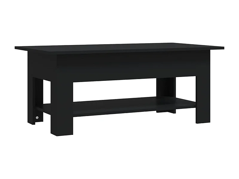 Table basse Noir 102x55x42
