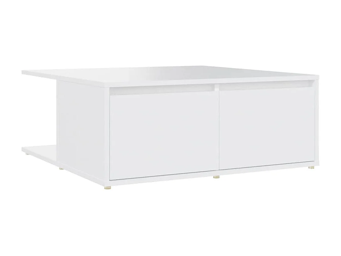 Table basse Blanc 80x80x31