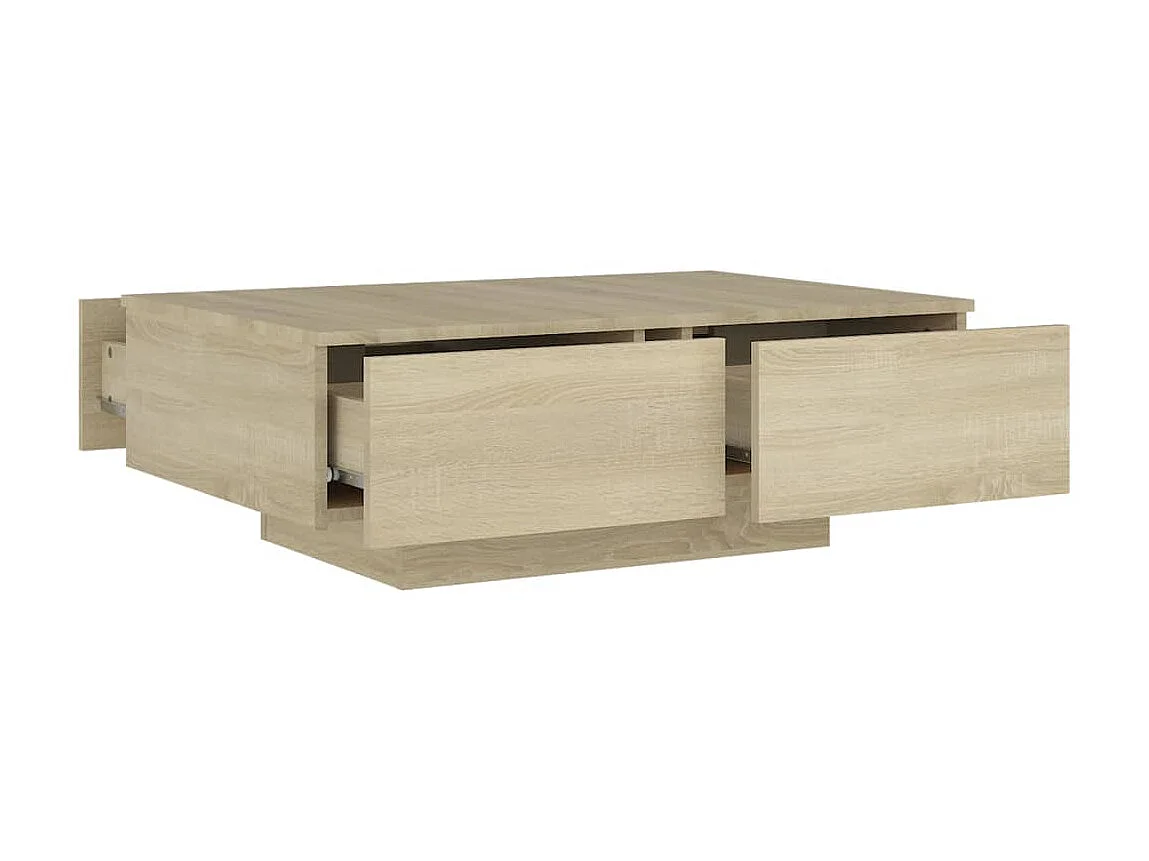 Table basse Chêne sonoma 90x60x31