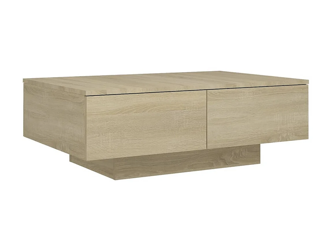 Table basse Chêne sonoma 90x60x31