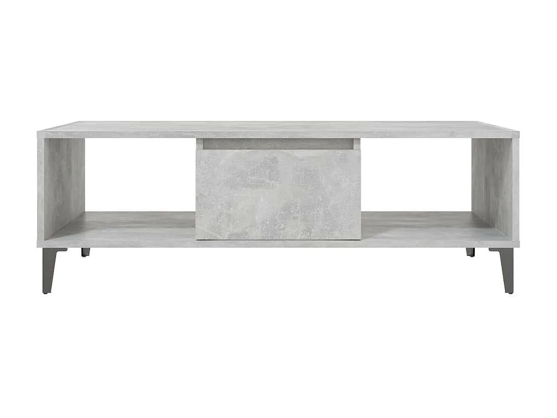 Table basse Gris béton 103,5x60x35
