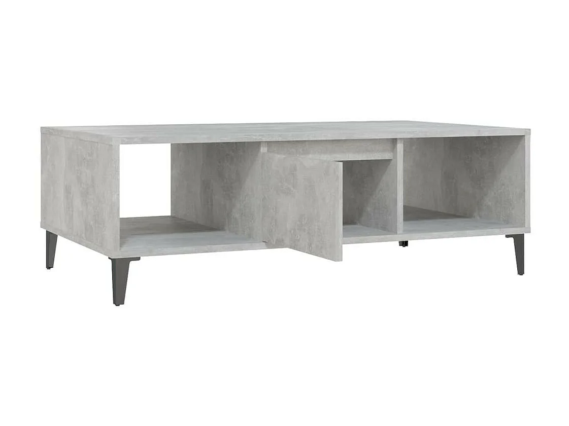 Table basse Gris béton 103,5x60x35