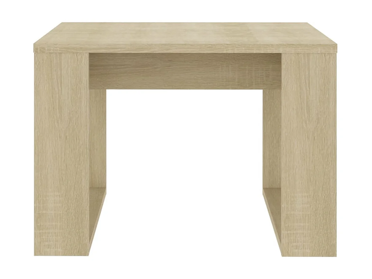 Table appoint Chêne sonoma 50x50x35