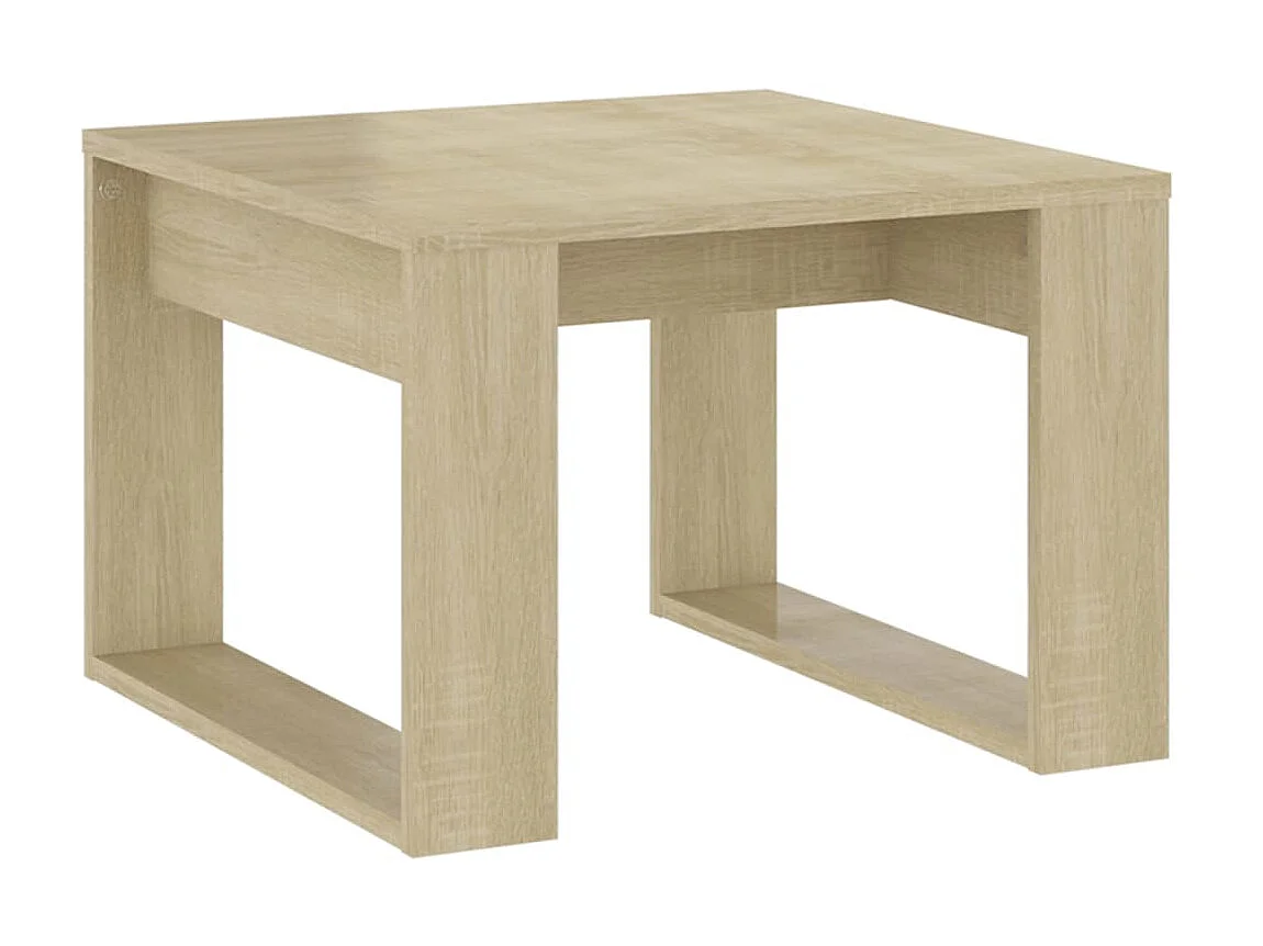 Table appoint Chêne sonoma 50x50x35