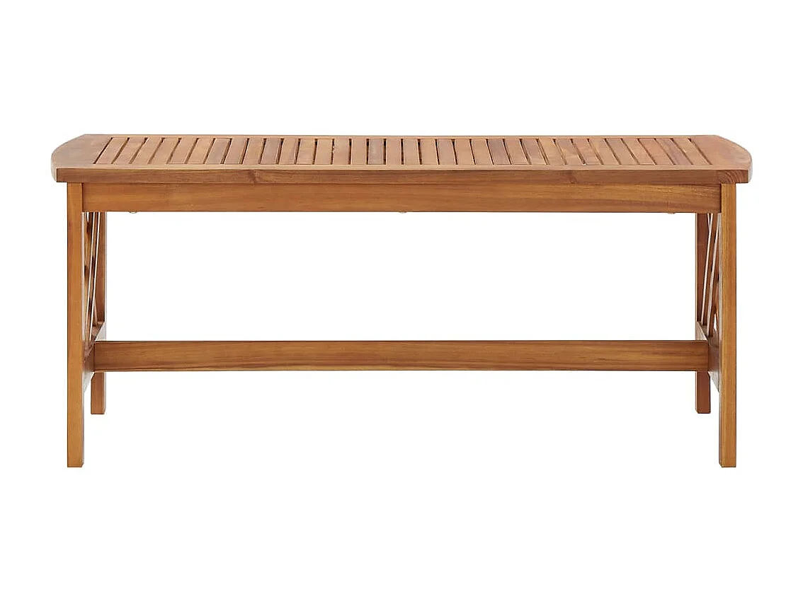 Table basse 102x50x43 Bois d'acacia solide 2