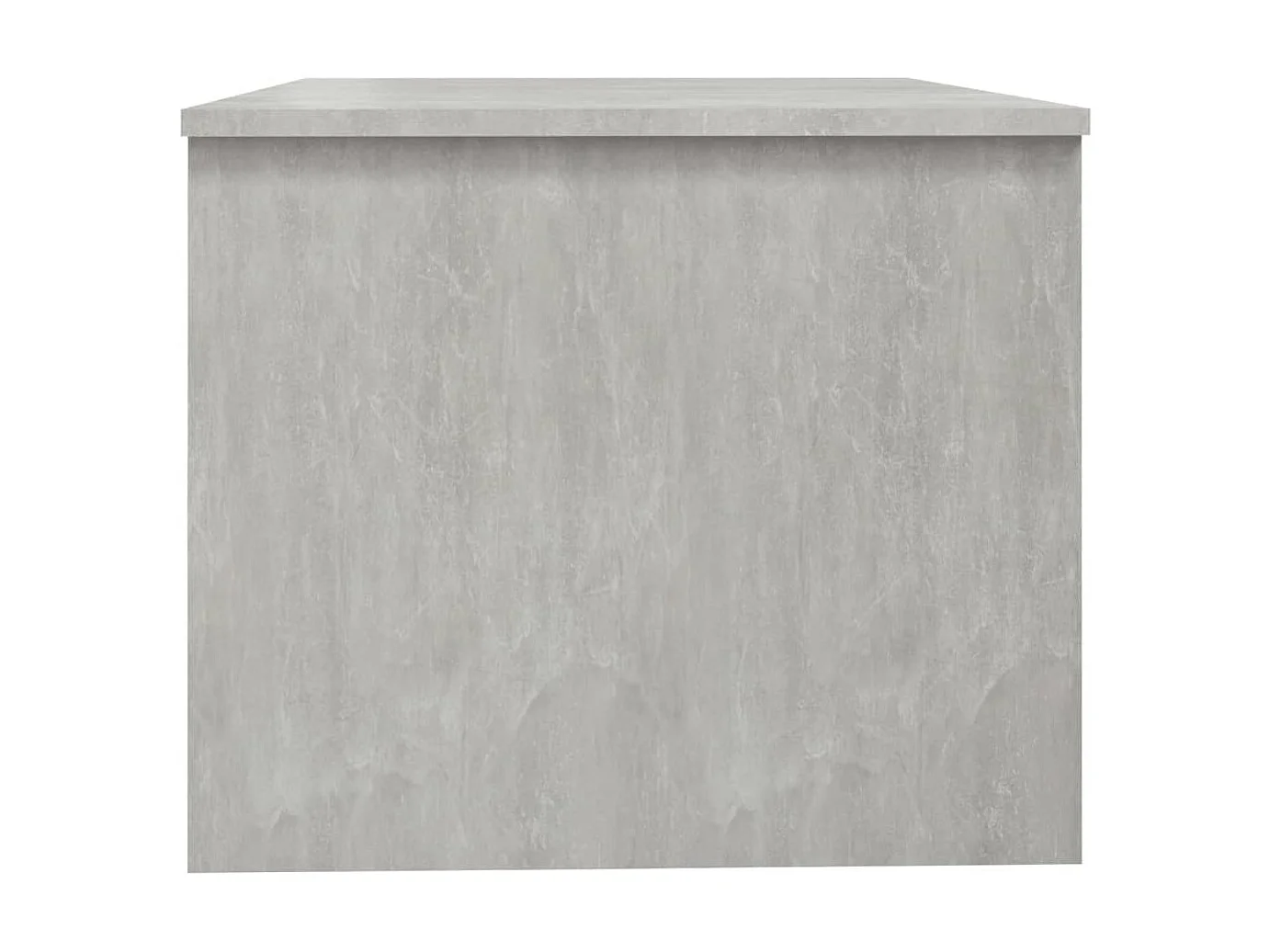 Table basse Gris béton 80x50x42,5 Bois d'ingénierie