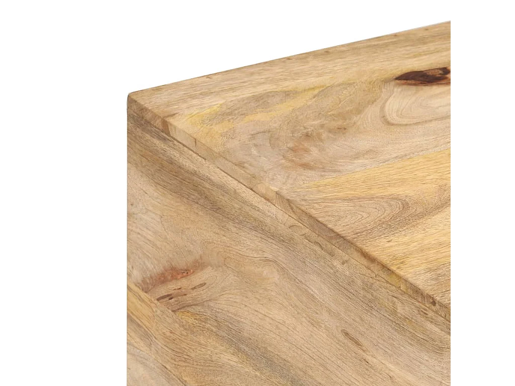 Table basse 67x67x45 Bois de manguier massif