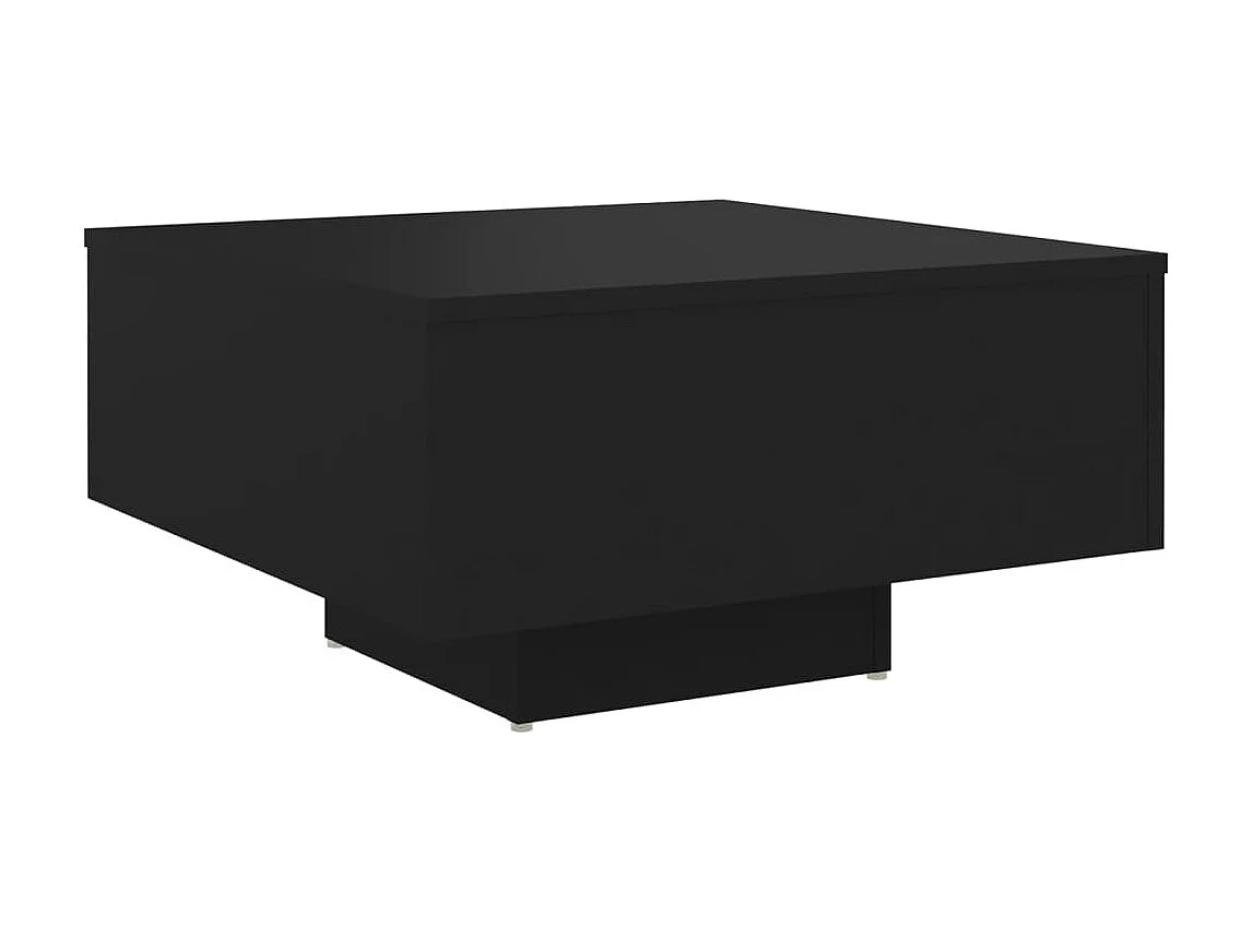 Table basse Noir 60x60x31,5