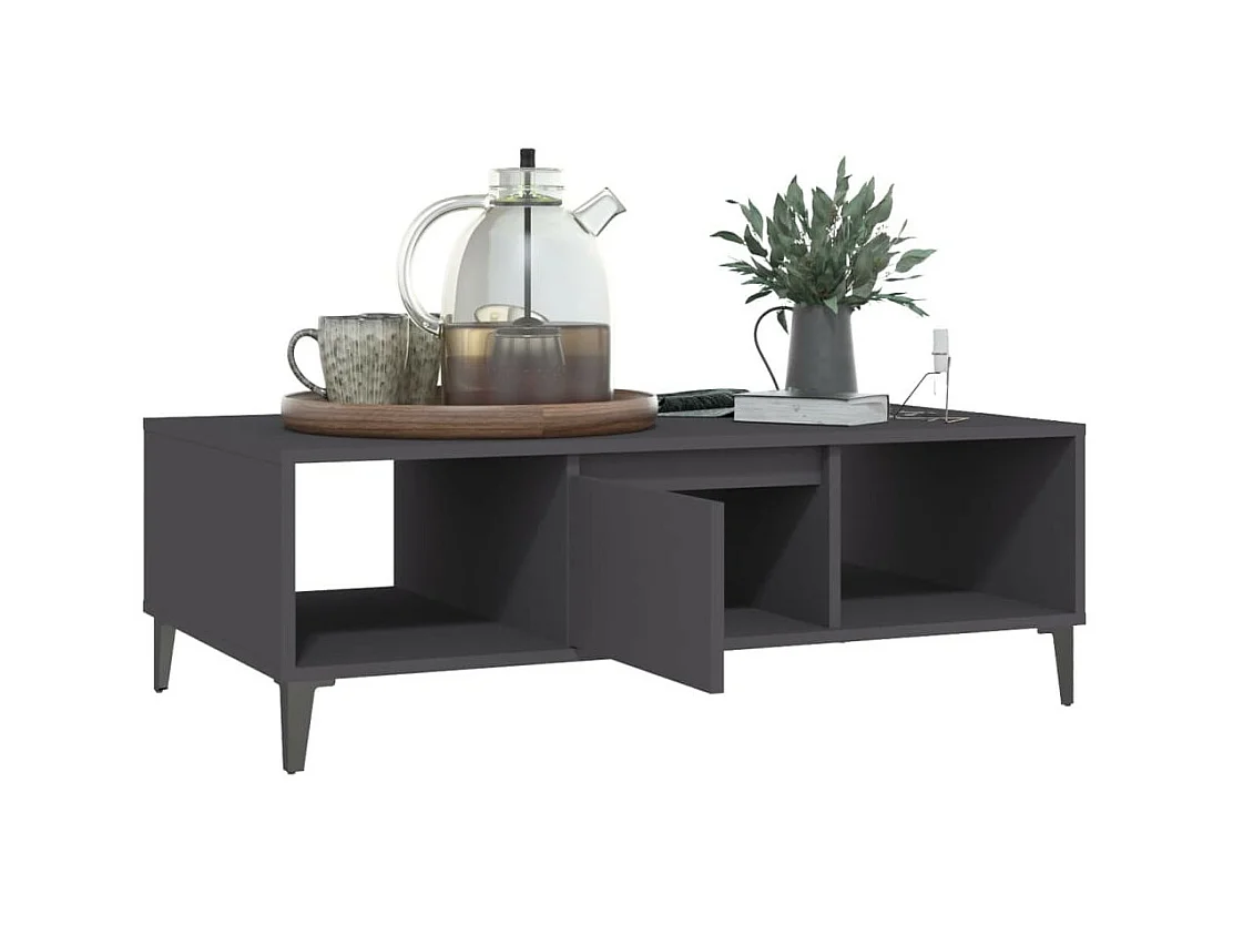 Table basse Gris 103,5x60x35