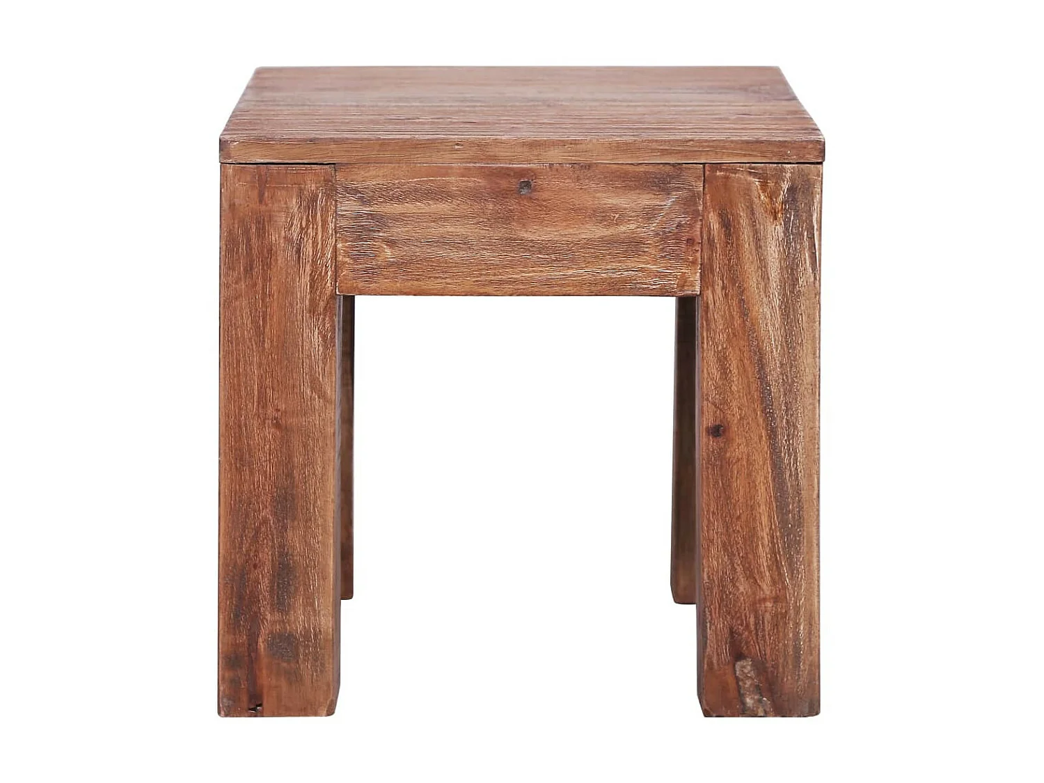 Table basse 30 x 30x30 Bois de récupération massif