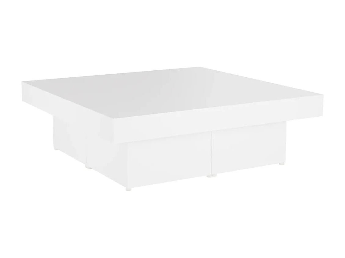 Table basse Blanc 90x90x28