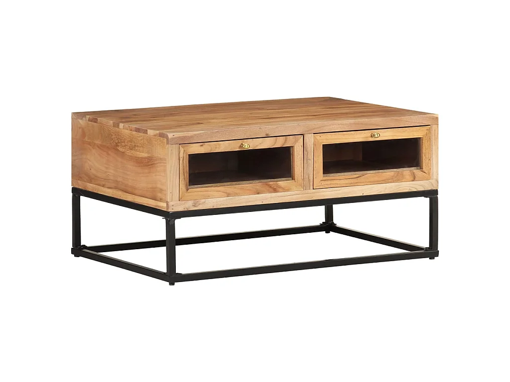 Table basse 90x60x40 Bois d'acacia massif