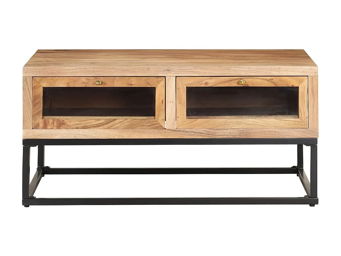 Table basse 90x60x40 Bois d'acacia massif