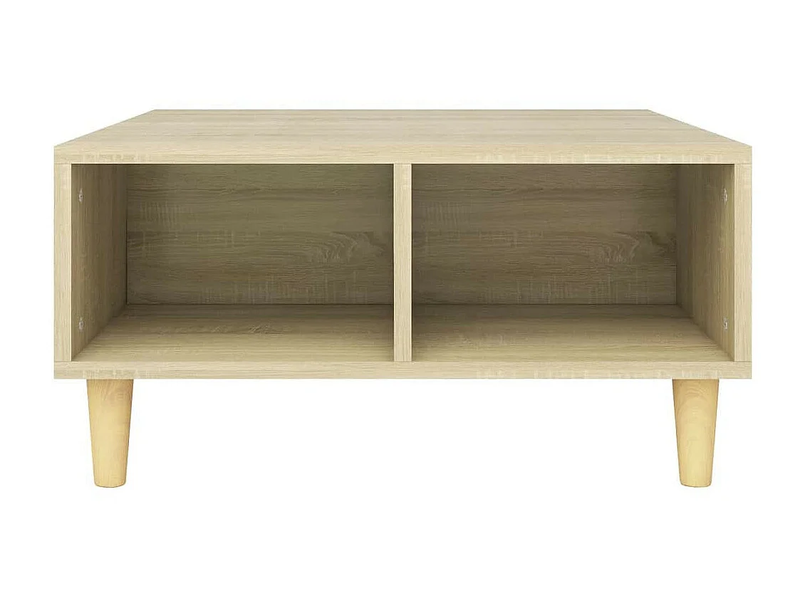 Table basse Chêne sonoma 60x60x30