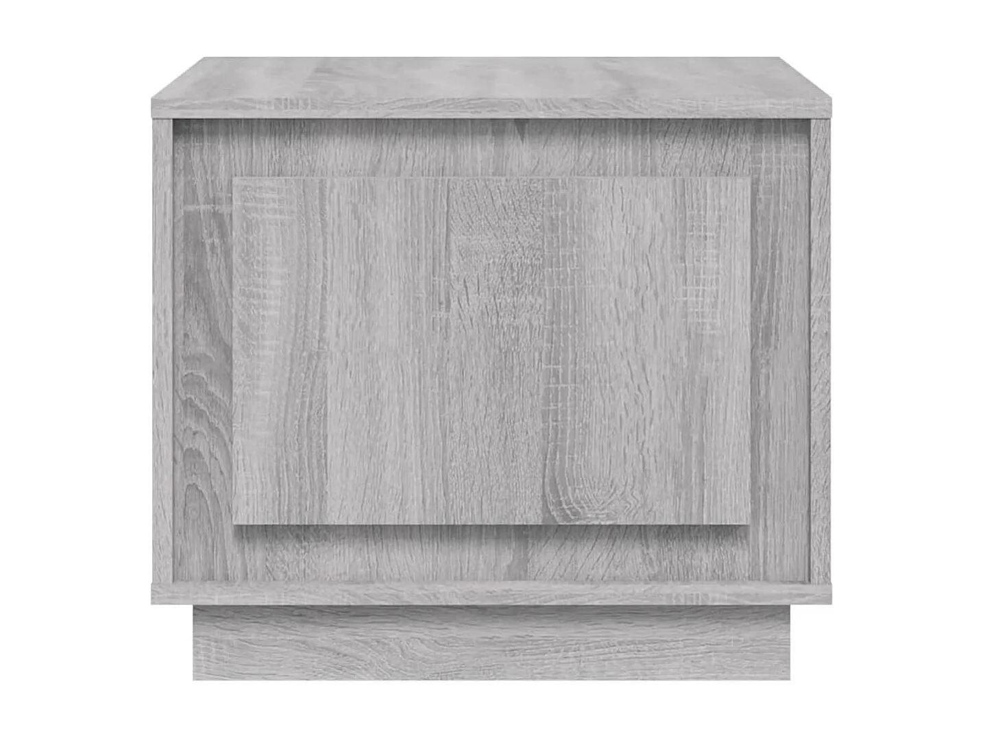 Table basse sonoma gris 51x50x44 bois d'ingénierie