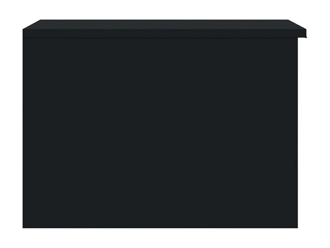 Table basse Noir 50x50x36 Bois d'ingénierie