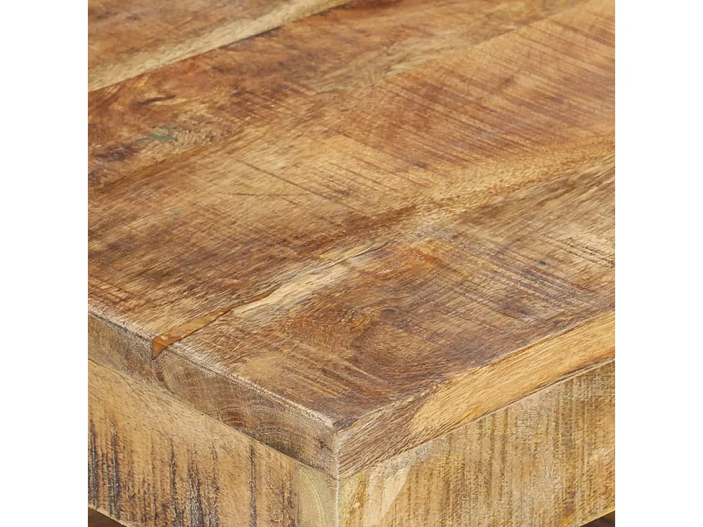 Table basse 45x45x40 Bois de manguier massif