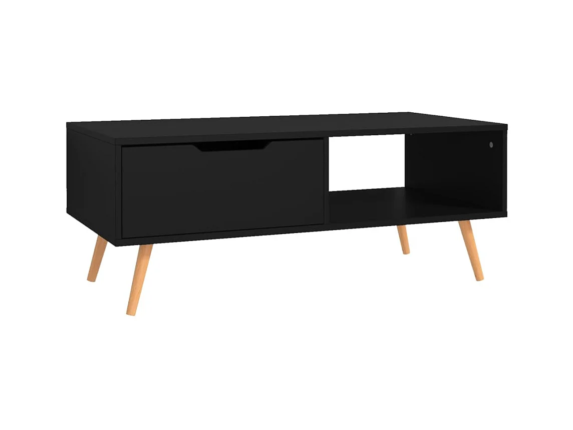 Table basse Noir 100x49,5x43