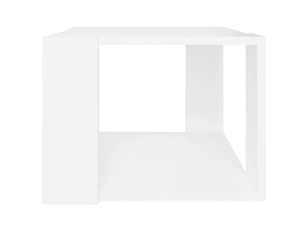 Table basse Blanc 40x40x30