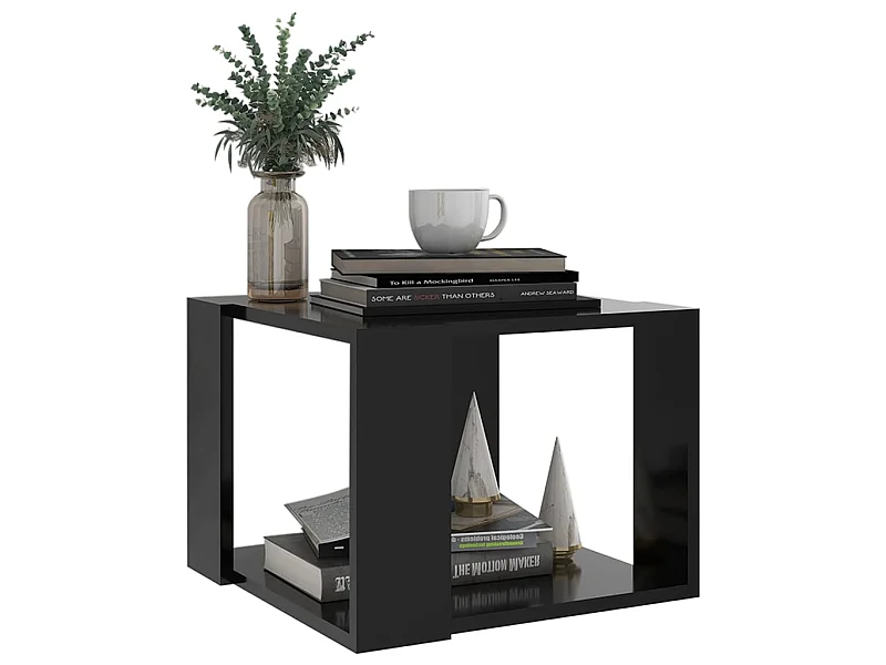 Table basse Noir 40x40x30
