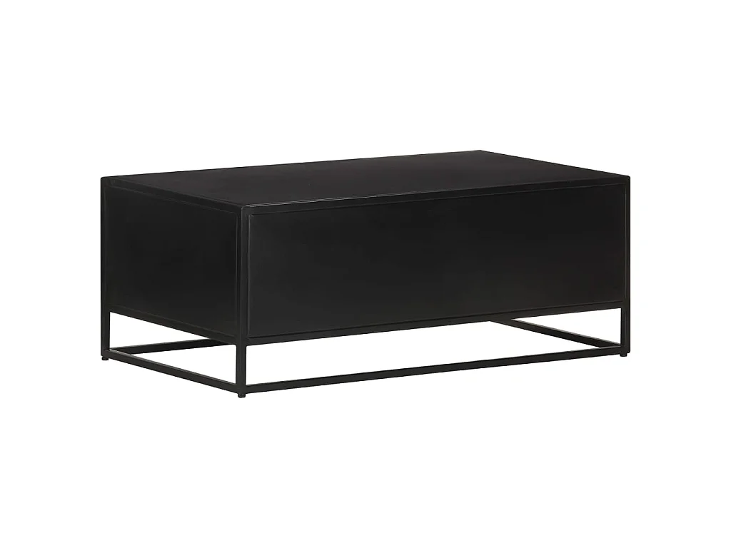 Table basse 90x50x35 Bois de manguier brut