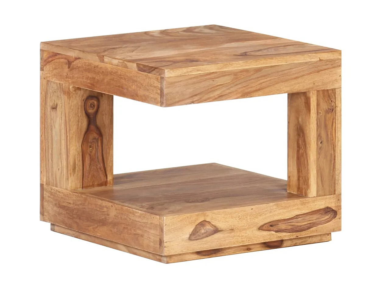 Table basse 45x45x40 Bois solide