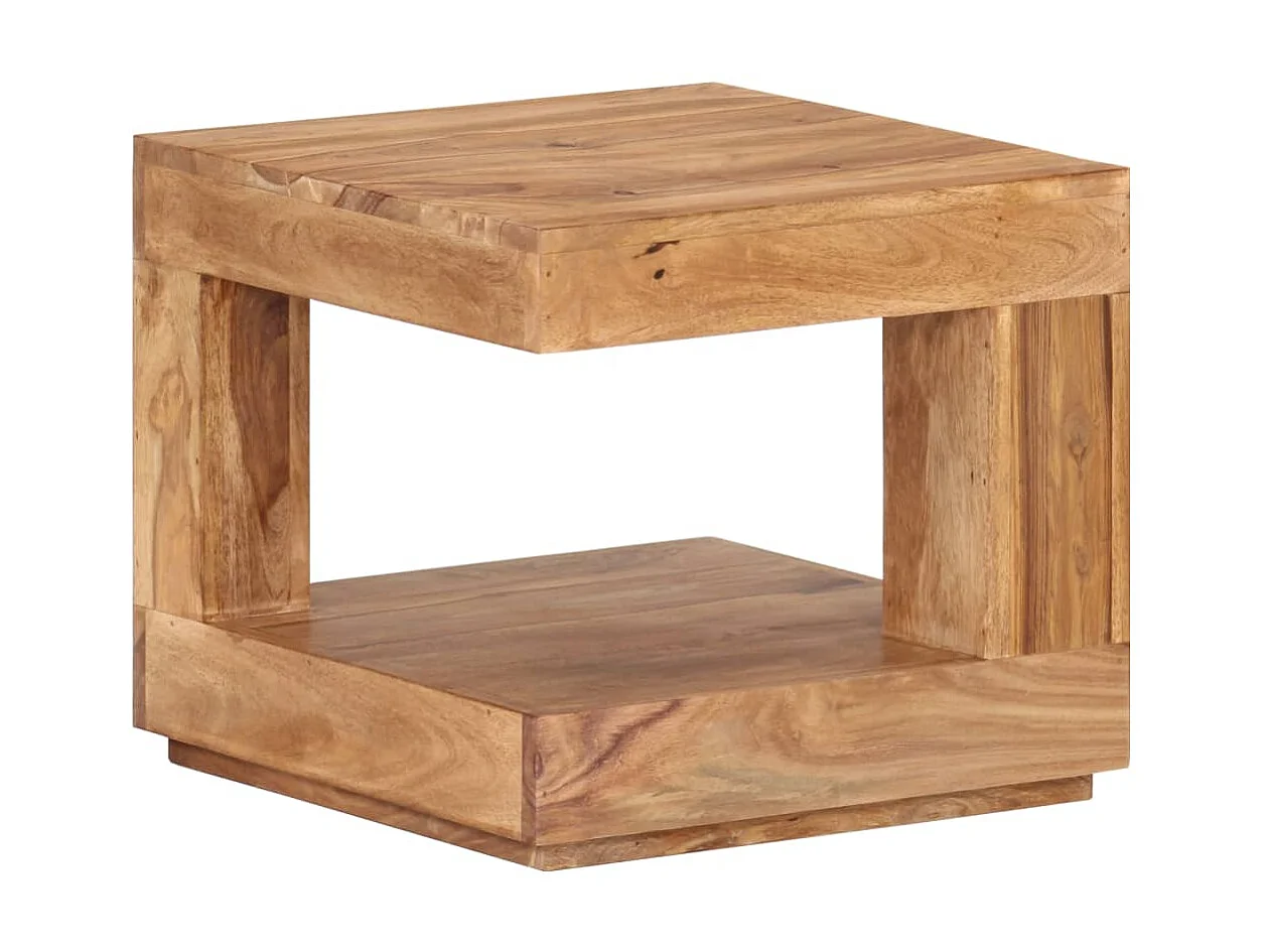 Table basse 45x45x40 Bois solide