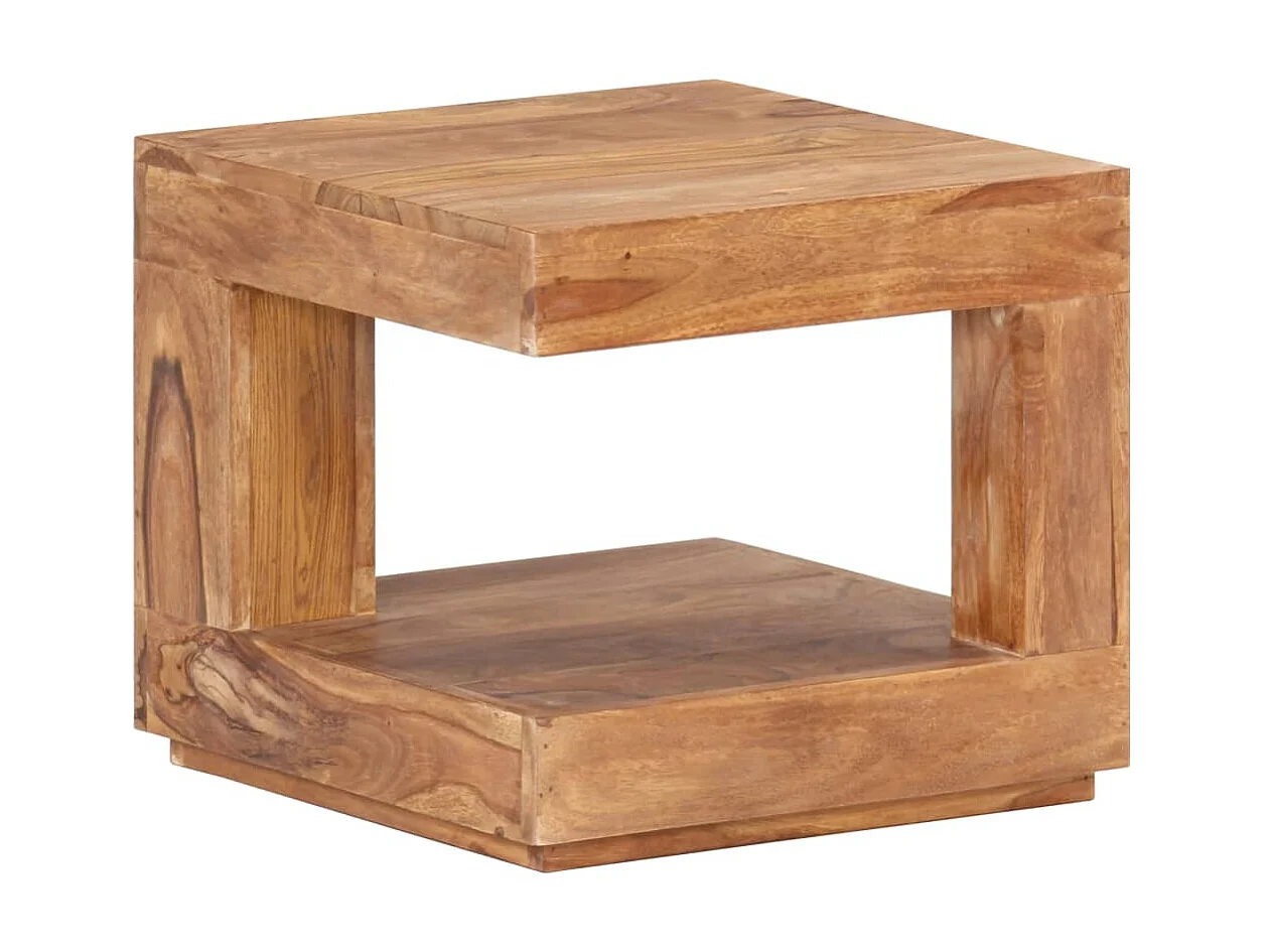 Table basse 45x45x40 Bois solide