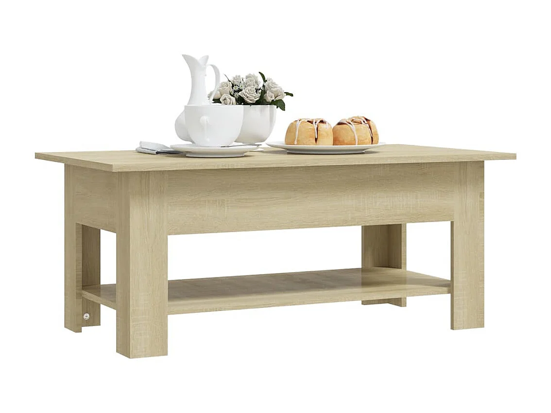Table basse Chêne sonoma 102x55x42