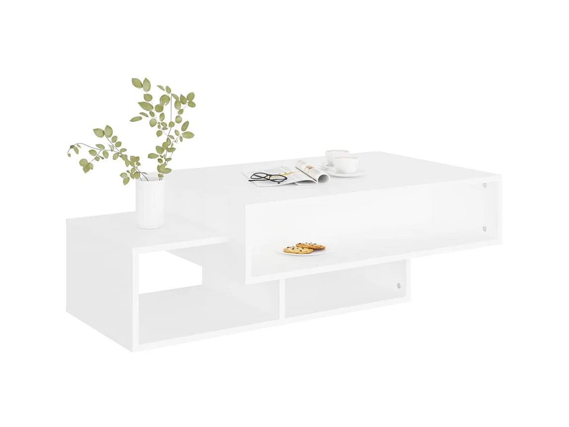 Table basse Blanc 105x55x32