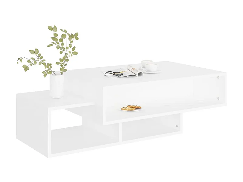 Table basse Blanc 105x55x32