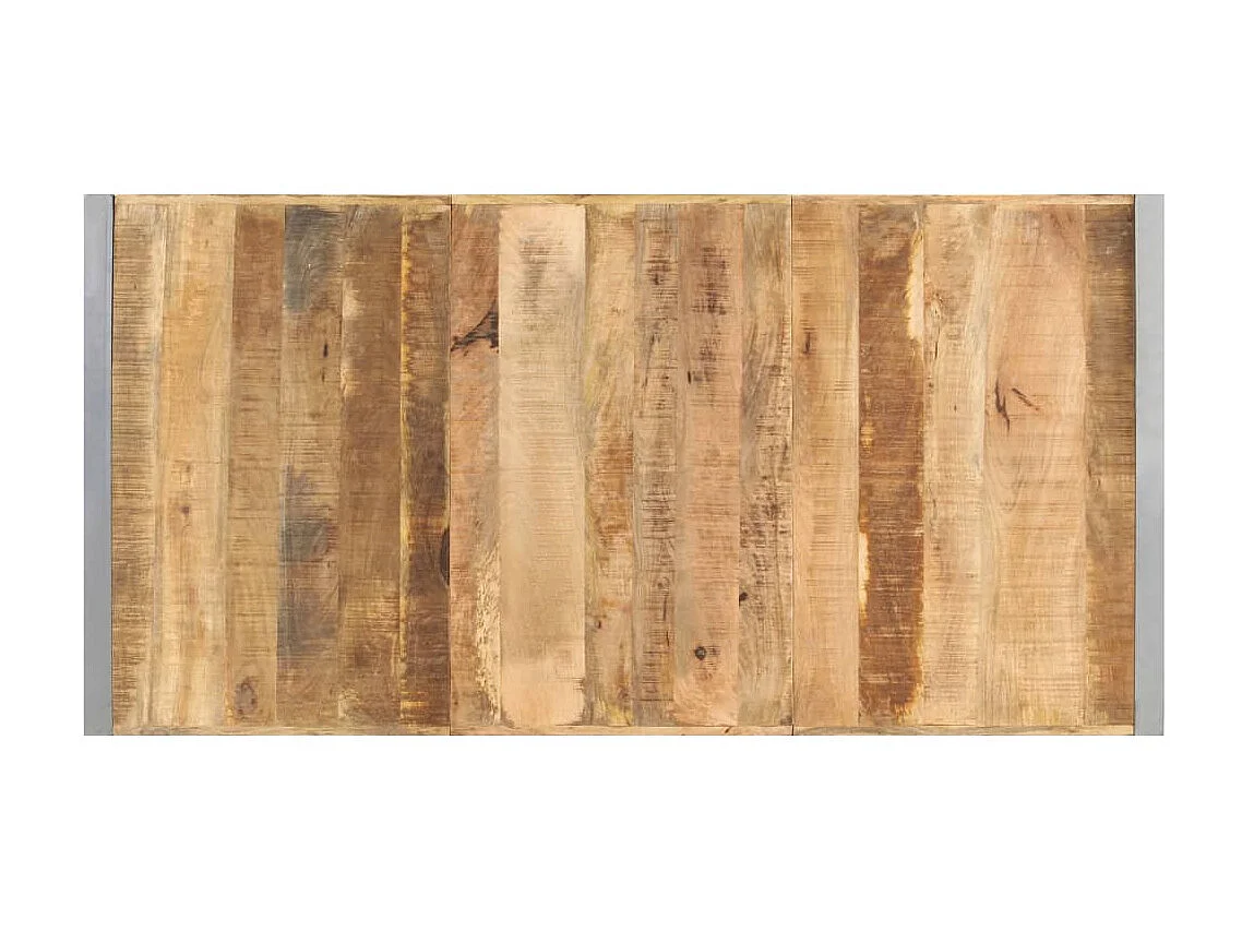 Table basse 180x90x40 Bois de manguier brut 2