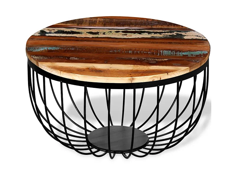 Table basse Bois de récupération massif