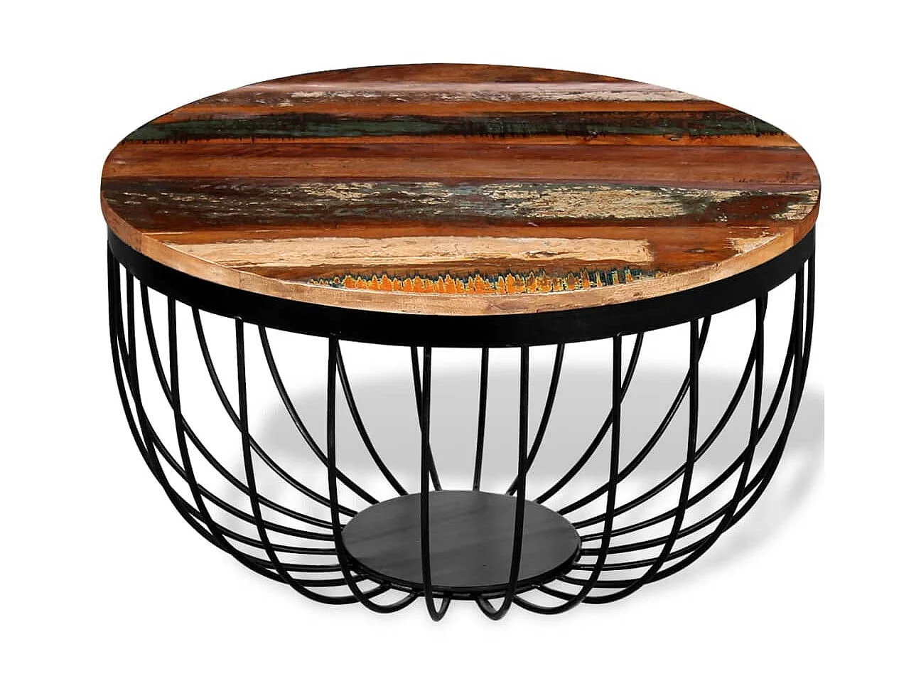 Table basse Bois de récupération massif