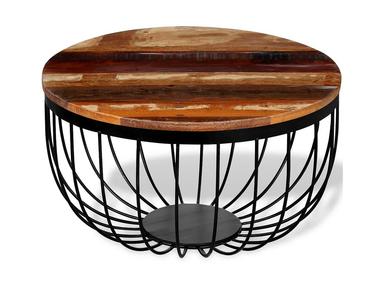 Table basse Bois de récupération massif