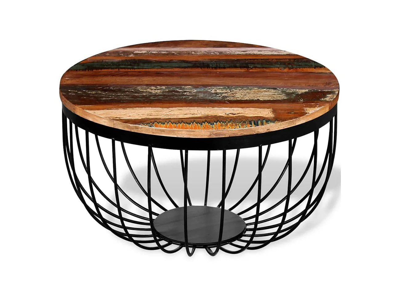 Table basse Bois de récupération massif