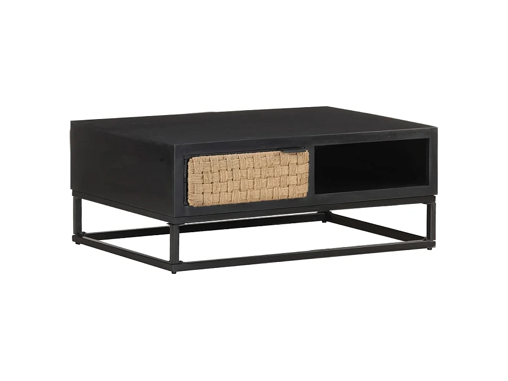 Table basse 90x60x35 Bois de manguier massif