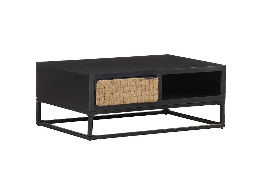 Table basse 90x60x35 Bois de manguier massif