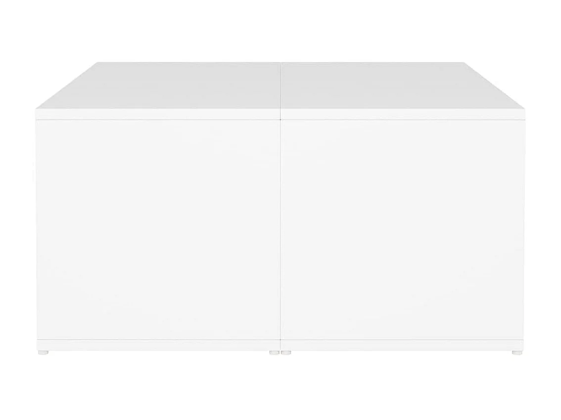 Tables basses 4 pcs Blanc 33x33x33